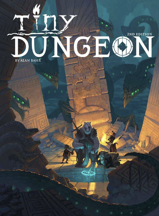 elfypunk's tweet photo. Minimalist Fantasy for your tabletop! Tiny Dungeon 2e is great for all groups, ages, and experience levels! https://t.co/82tL84urx8 #tinydungeon https://t.co/Wyp4ywynBF