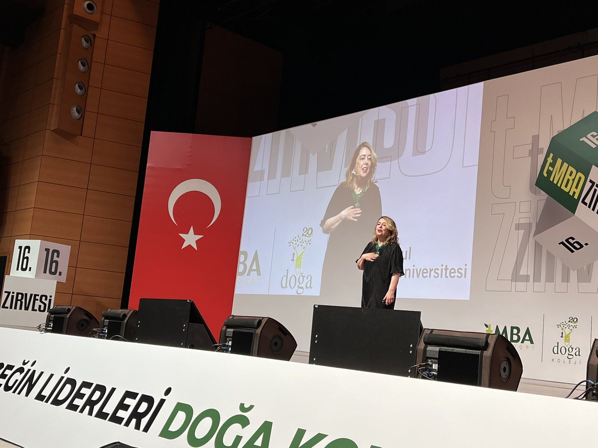16. #tMBAZirvesi
Dr. Gülden Türktan - W20 Kurucu Başkanı
#DoğadatMBA

Canlı izlemek için; youtube.com/live/p9mpOHqkp…
