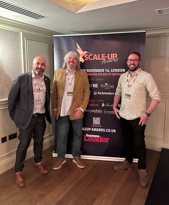 Last night we had the pleasure of attending the @ScaleupAwards Networking Event at @Home_Grown_Club,...