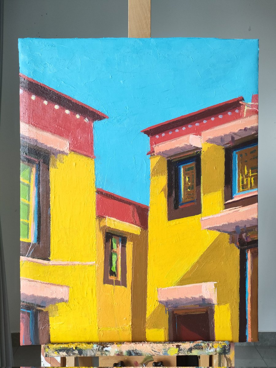 Red Yellow Blue Concerto , oil painting , 49.5cmX63.5cm 
#oil #oilpaintings #oilpaints #oilpainter #oilart #art #artoftheday #artsy #artworks #artlover #artist #artdaily