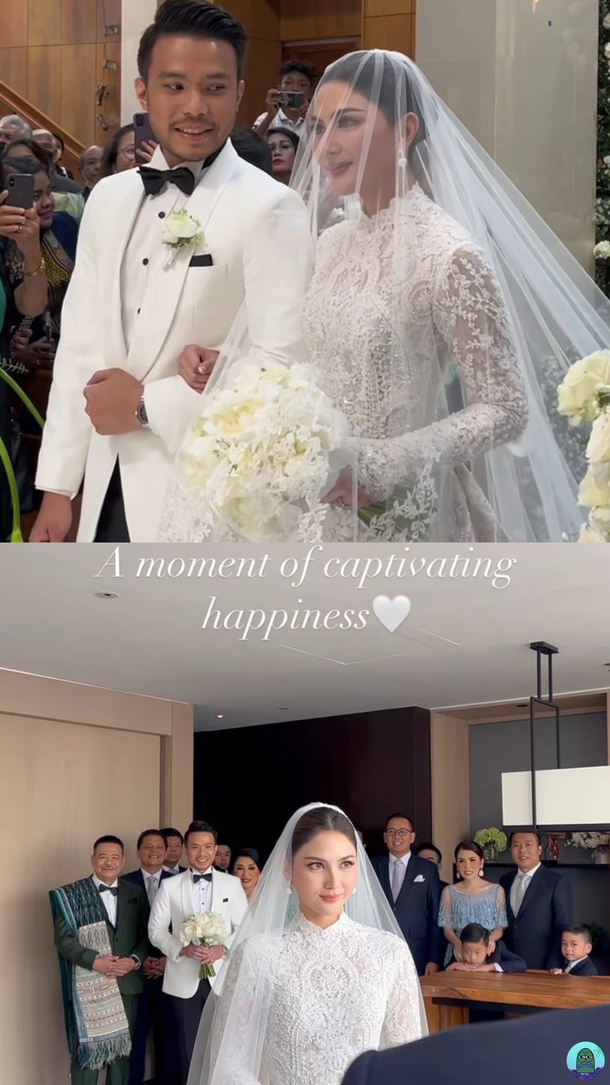 💚 FINALLY GUYS THEY MARRIED😭💯💯💯💯 jessica mila skrg resmi jd org batak 😁👍🏻 brrti hrs mempelajari budaya2 dan segala macemnya yh. btw yakup hasibuan enggak punya instagyaam kah?