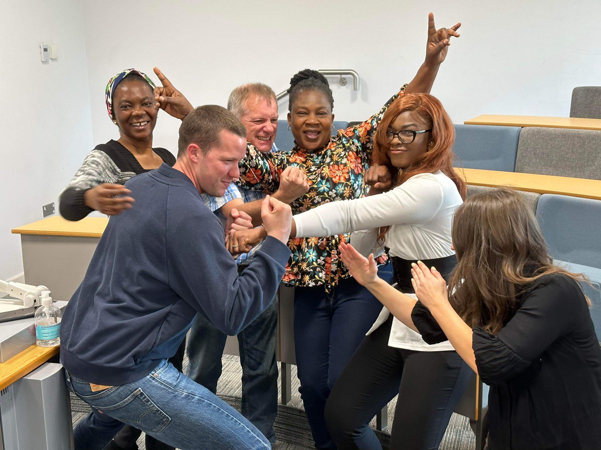 Alexand71495963's tweet photo. @CardiffMetTHE The aftermath of a hard fought debate on cultural diversity strategies in THE. Love and respect for all my cohort, they were awesome😍❤️😍❤️ https://t.co/Q5r2UJB3pe