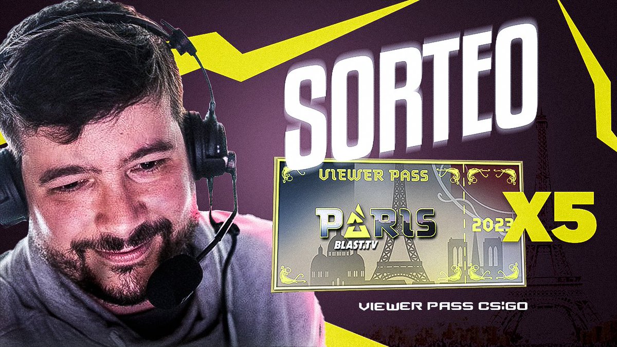 🎁 SORTEO X5 PASES DE MAJOR 🎁

Para participar solo tenéis que seguir los pasos del enlace, los ganadores serán contactados por correo.
¡Suerte! 🍀

🔗gleam.io/Rfh7r/sorteo-5…