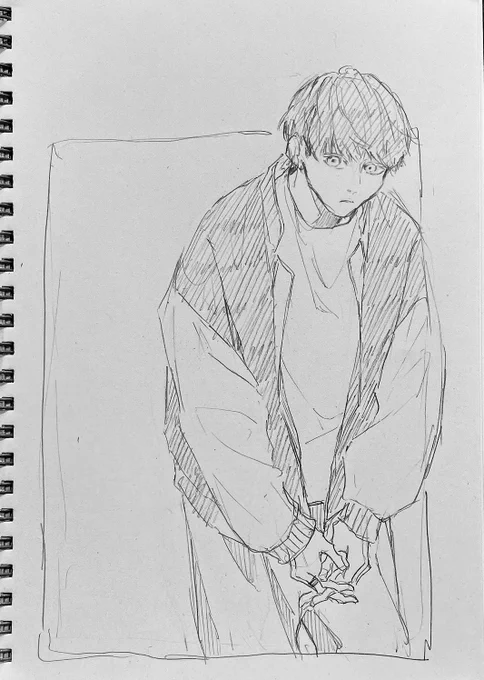 こんな感じで原画ポストカードつくろうかなと思ったのでメモです