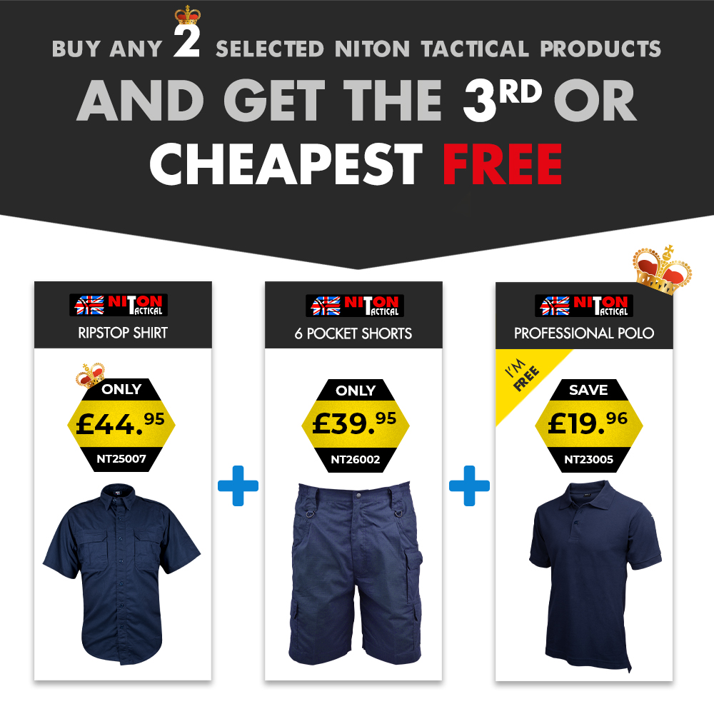 🎉🇬🇧 Celebrating A Great British Brand! 🇬🇧🎉

💥 3 for 2 on Niton Tactical products 🛍️ 📅 Offer ends Tuesday, 9th May 2023 🚨

🔗 Discover your ultimate tactical trio: niton999.co.uk/special-offers…
 
#NitonTactical #GreatBritishBrand #ThreeForTwo #3for2Deal 💸 #LimitedTimeOffer 🏴🎯