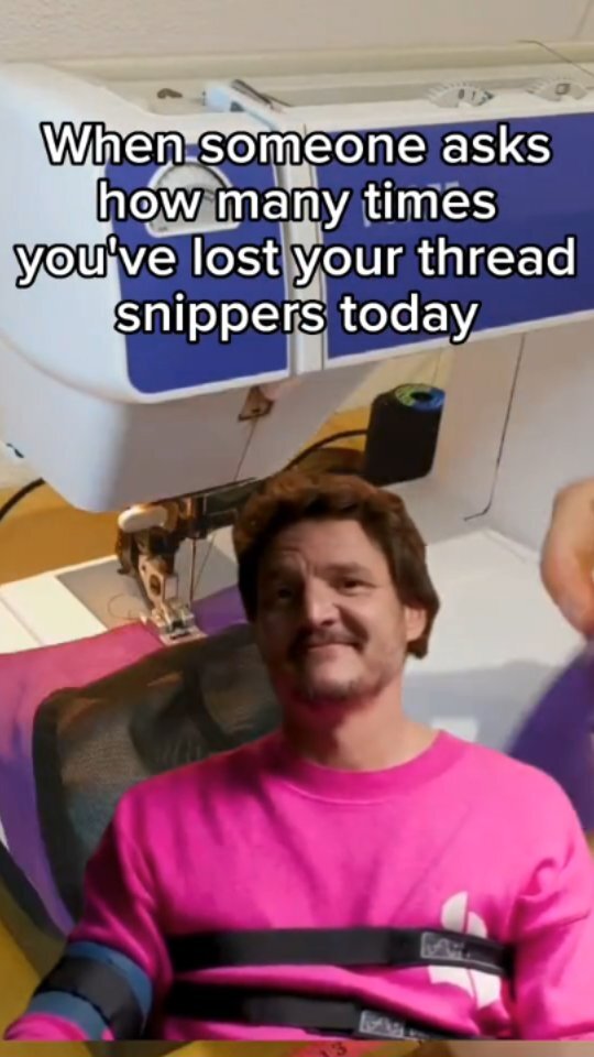 colie_co's tweet image. 🙈 I need them on a string around my neck I&apos;M SURE

#sewingreel #sewingfun #sewingaddict #sewinghumor #sewingcommunity #sewingismytherapy instagr.am/reel/Cr2oITFq_…