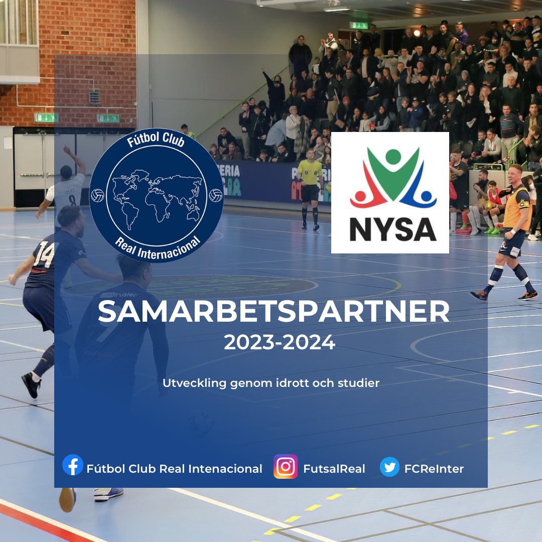 fcreinter's tweet photo. ⚽️ Futsal och studier ✏️

Vi är övertygade om att detta samarbete kommer att ha en positiv inverkan på futsalen i bygden och ser fram emot att arbeta tillsammans med vår nya partner för att nå våra gemensamma mål.

Bienvenidos NYSA 🤝🏾

#FCReal
#FCTillsammans
#AllezLesBleus https://t.co/SzVfrLVv5F
