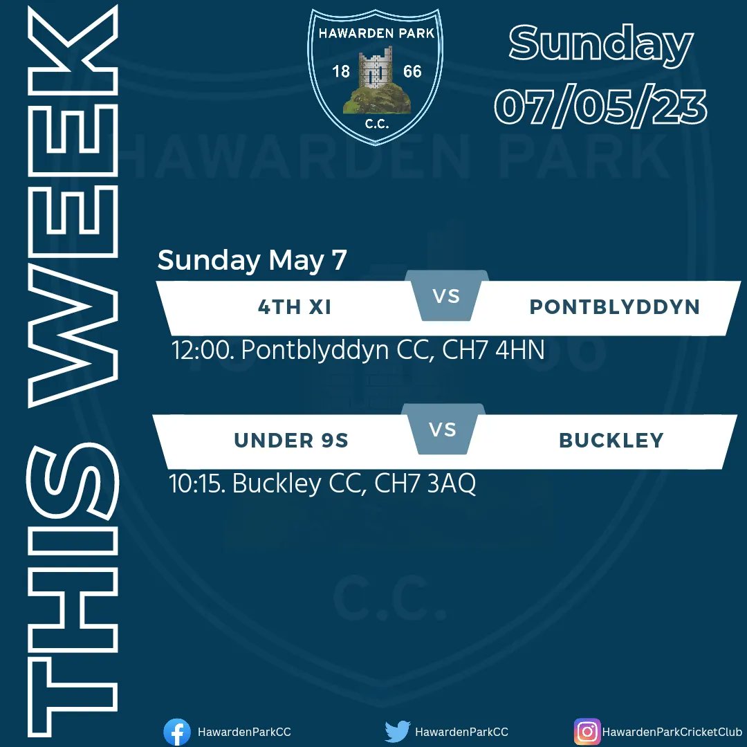 This weekend's fixtures.

Only the one home game this week as the 1s play Bethesda. 2s, 3s, 4s, and U9s are all away.

#UpTheSauce
