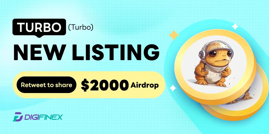 💥NEW $2,000 $TURBO Airdrop is #available for RT & Follow @TurboToadToken ⏰Trade Opening: May 5th, 2023 11:00 (UTC) 📈Trade: bit.ly/3AXORru 💥Gleam Task: bit.ly/3NGI0Kp 🧐Details: bit.ly/3pb9JsG #TURBO #Airdrop #Giveaway #Crypto