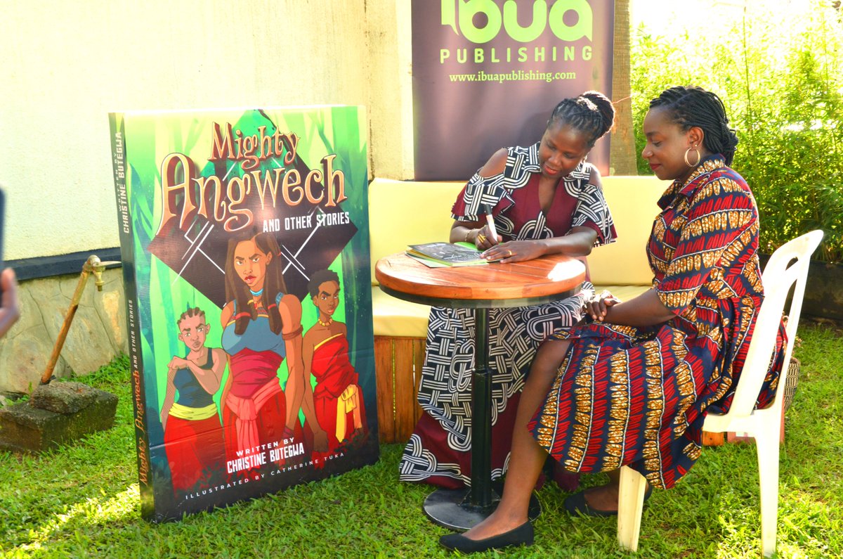 IbuaPublishing's tweet photo. @DianaAngwech
, we enjoyed your company at he #MightyAngwech book launch. Thank you for making @tinabutegwa's day a success. #IbuaSeries https://t.co/2gMpLDrhUu