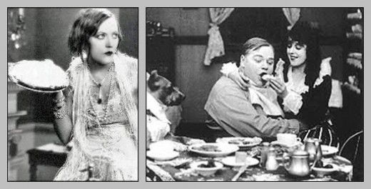 #MabelNormand holds the #GuinessWorldRecord for the 1st custard pie thrown on film! It was directed at #RoscoeArbuckle in A Noise From the Deep (1913). In later films Arbuckle usually threw the pies. He had dexterity that enabled him to hurl 2 pies at once in opposite directions!
