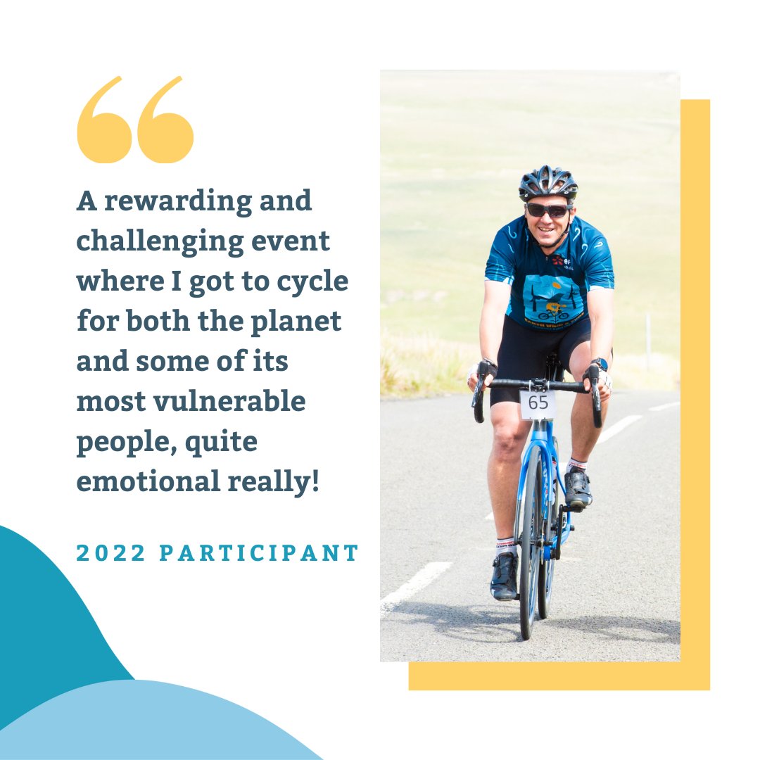 🚴‍♀️ Why not do something incredible this year? Challenge yourself to cycle 100 miles this June and raise funds to transform life for people living in poverty using clean energy and climate mitigation solutions.

Find out more and sign up: buff.ly/3nsanl8 

#EarthWindTyre