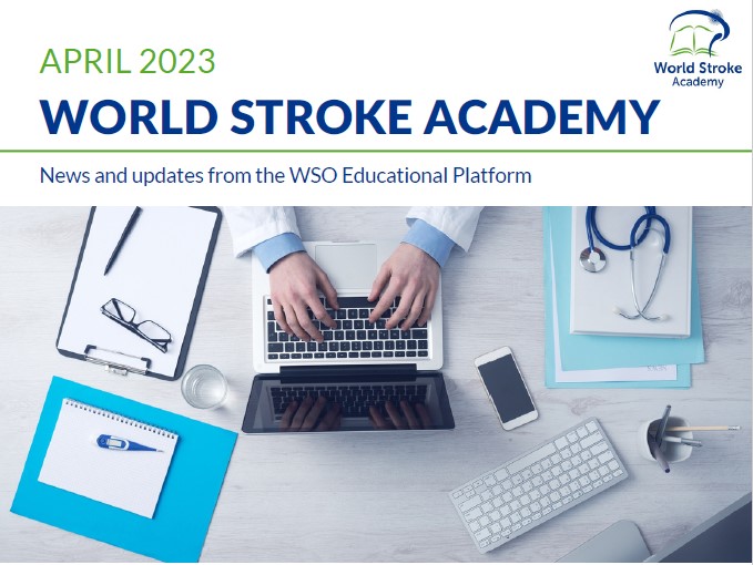 WorldStrokeEd's tweet photo. 🔔Our #newsletter is out with our April activities &amp; projects: #StrokeGuidelines Paper of the Month &amp; bonus interview, new #LifeAfterStroke page with #spasticity content, past &amp; upcoming webinars &amp; a link to fill in our new WSA needs assessment survey 👉 https://t.co/7yNCYDrcvW https://t.co/IdNTuLuFmU