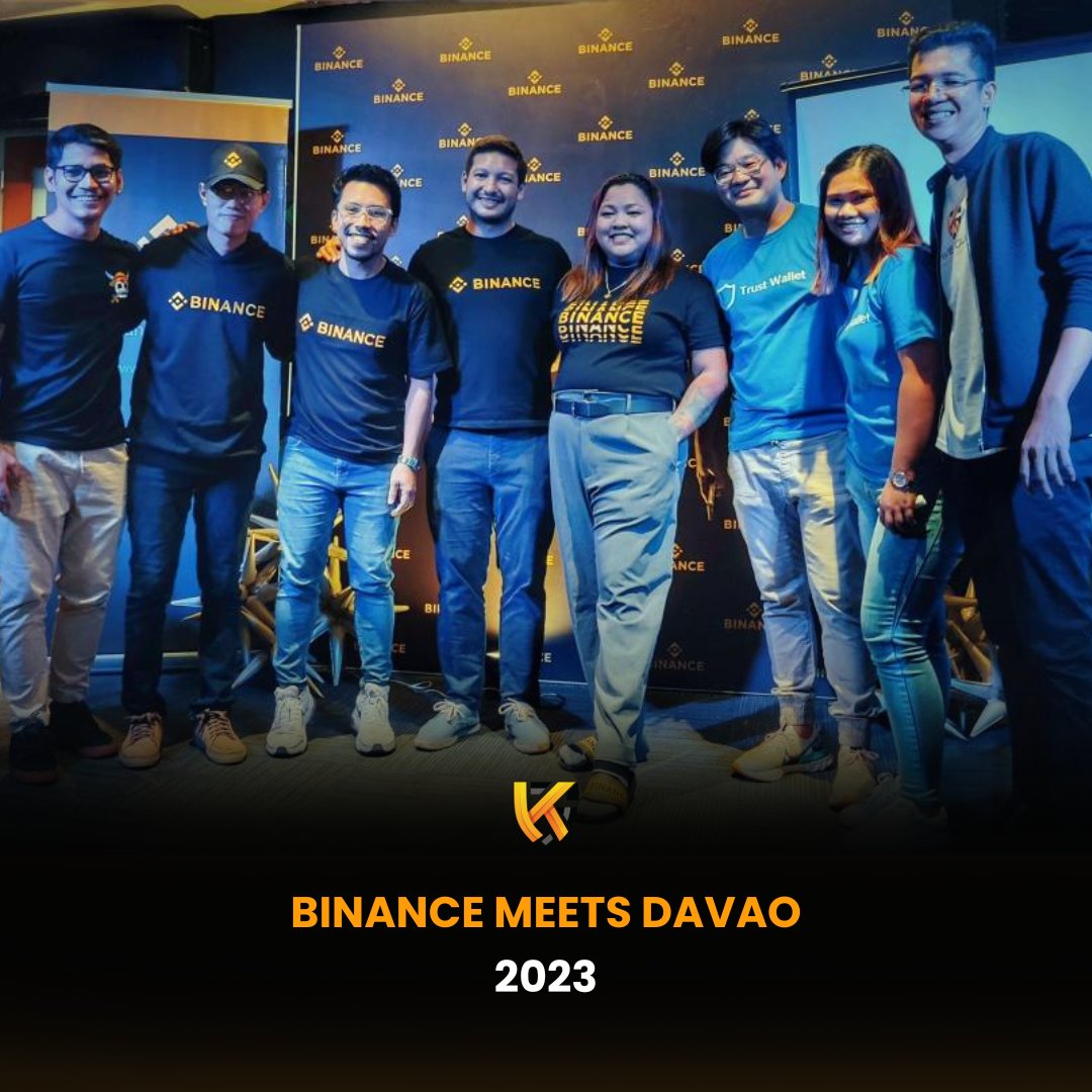 KaveNews's tweet photo. Davao, Philippines - The Binance Filipino community recently organized an event that brought together several crypto communities, including KAVE Guild, DDC, Crypturo, Intellis and others.
Read more: https://t.co/ajJ36GeA25
#BinanceMeetupDavao #Binance #BinancePH #kaveguild https://t.co/EhUHZb4sXg
