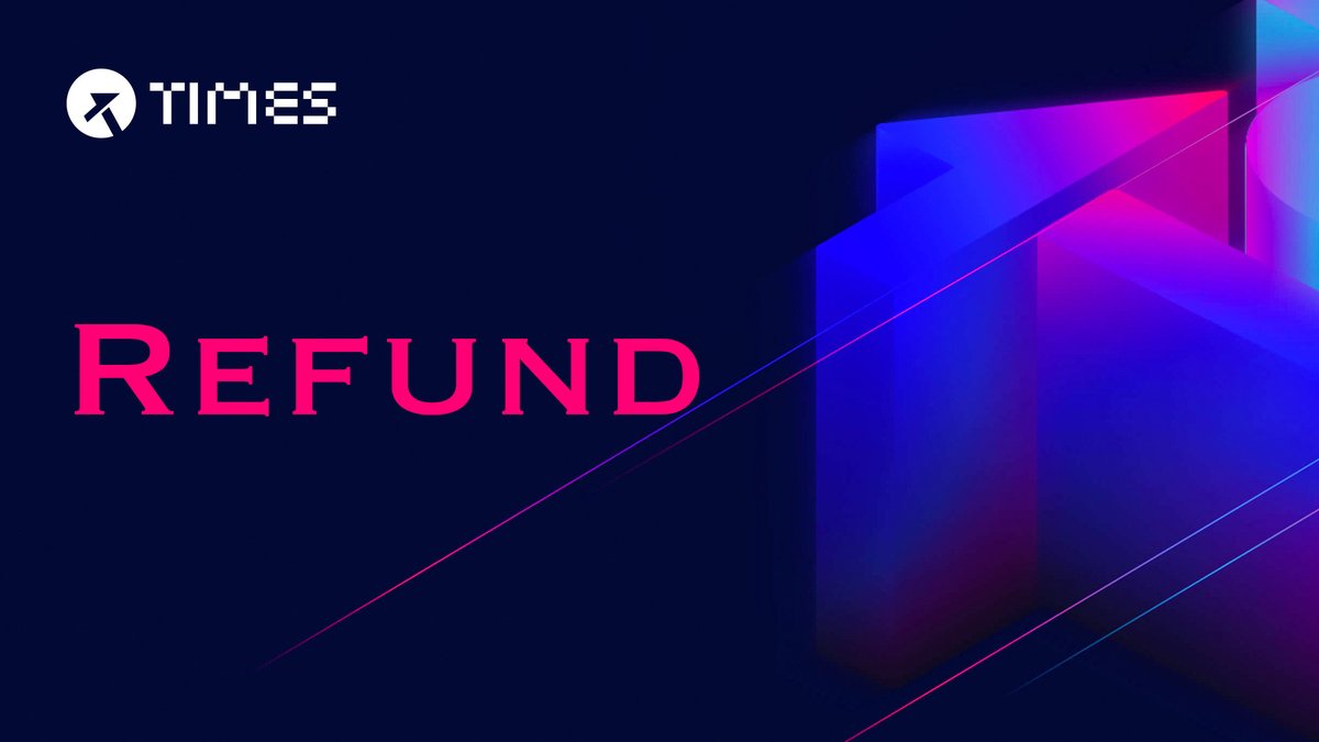 We regret to inform you that we've decided to refund all funds from the public sale. Refunds have been made to the address provided during the deposit process. Please check your balance and contact us if you have any questions. Thank you for your support and understanding.