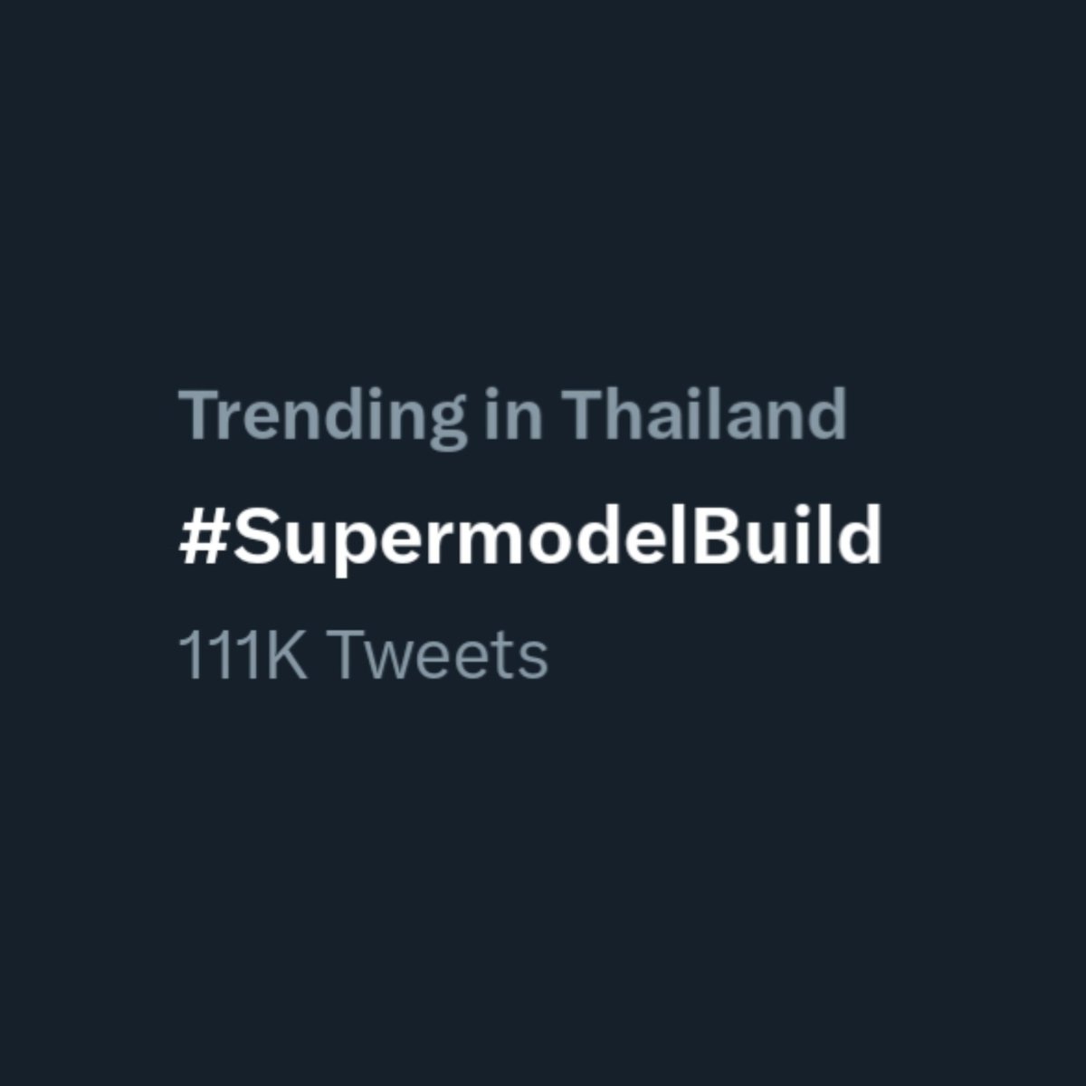 imxvning's tweet photo. oh still trending in Thailand 😆
#SupermodelBuild
https://t.co/xn4HjdEpbl https://t.co/28G9Qh3A1J