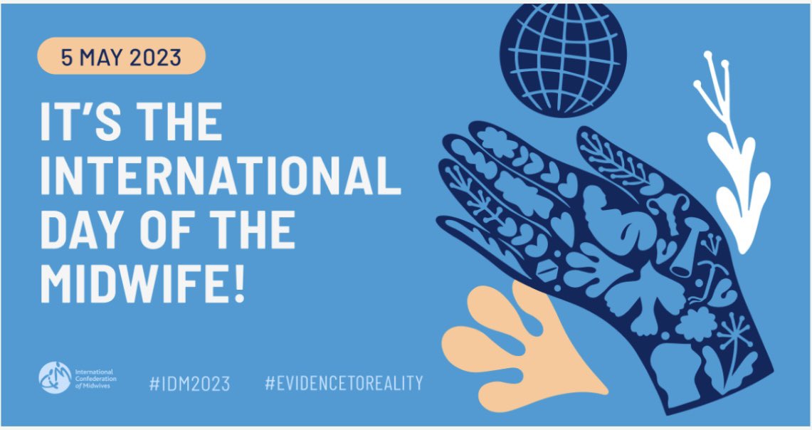 Celebrating and thanking our amazing <a href="/royalhospital/">Chesterfield Royal Hospital NHS FT</a> midwives for all they bring today and everyday. Honoured to work alongside you 💙