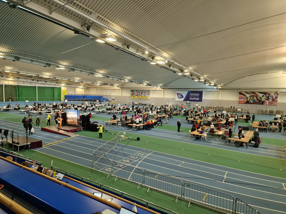 I'm covering the local elections today in Sheffield today. It should definitely be interesting to see what happens and if a majority can be reached.