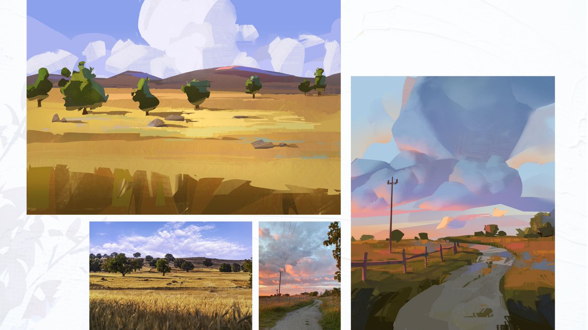 NEW3DGE's tweet photo. Beautiful 2D environment concept and impressive studies created by our 1st-year student Keira Santoso for her semester project. 
The colors are great! Well done Keira 👏 

#new3dge #artschool #environmentdesign #envirodesign #2denviro #studies #composition #artwork #studentwork https://t.co/1yUEIq2y1G