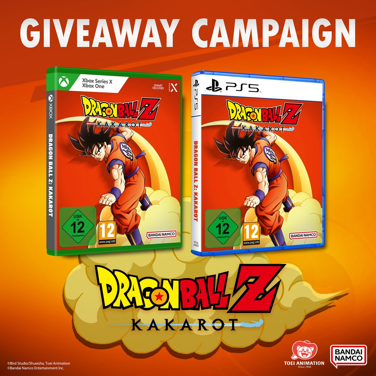 🎁GIVEAWAY🎁 In honour of #GokuDay on 9th May, we are giving away a special video game 'Dragon Ball Z: Kakarot' ! To participate 👉Follow @ToeiAnimationEU 👉RT this post Drawing will take place on 16 May and 2 winners will be contacted by DM. toei-animation.com/terms-and-cond…