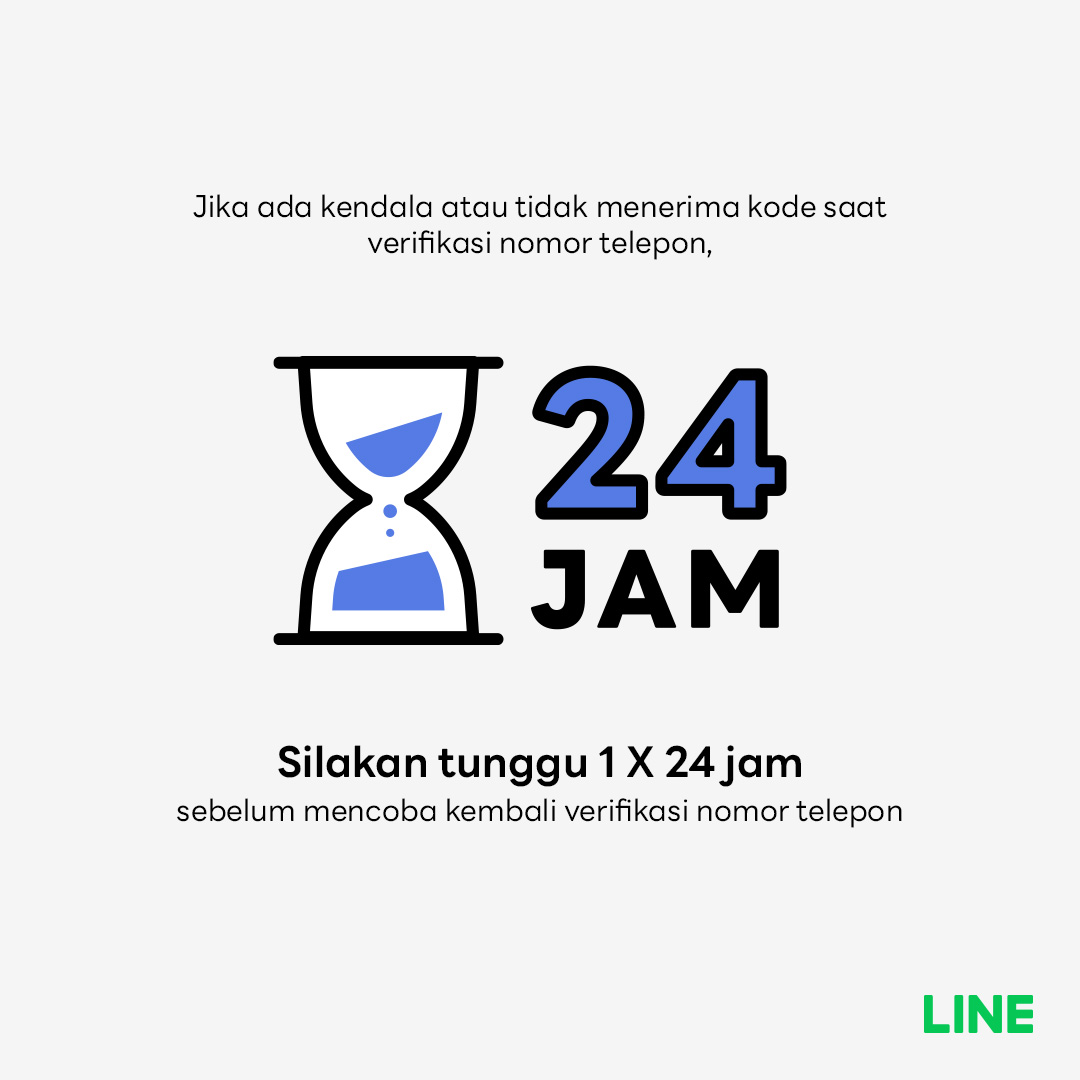 indo_line's tweet photo. Belum terima kode verifikasi nomor telepon?
Wait! Jangan buru-buru verifikasi lagi ya! Berikut ini
cara aman untuk verifikasi yang perlu kamu ketahui.
#LINE101 #LINE https://t.co/GFfiAeyV2u