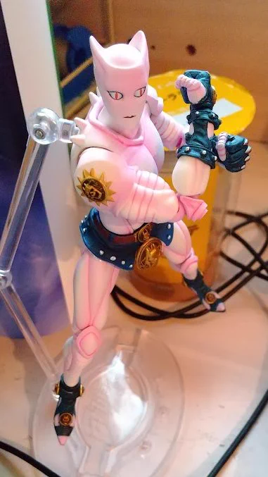 ジョジョはミリしらなんだけど、いいデッサン人形になりそうなネコちゃん見つけて試しに使ってみたんだけど、なかなか優秀。 てことでskeb進捗。