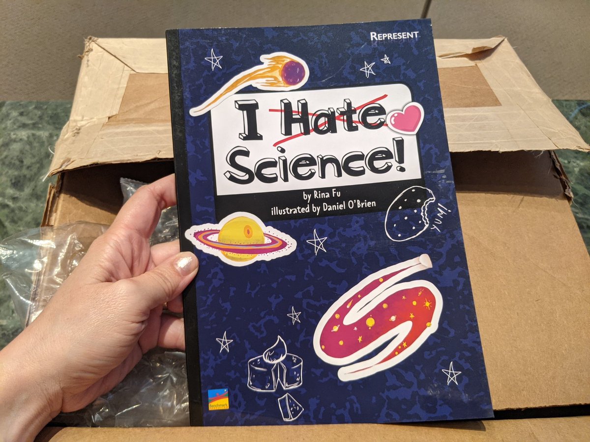 scientist_mum's tweet photo. ✨🤩So thrilled to receive copies of my new #book , can't believe school kids in the USA are reading my story!
#ihatescience #drama #rinafu #newbook #DrRina #scienceauthor #astrophysics #blackholes #adventure #atoms #spacetime #sciencebook #kidsbooks https://t.co/UYdEzMwuUU
