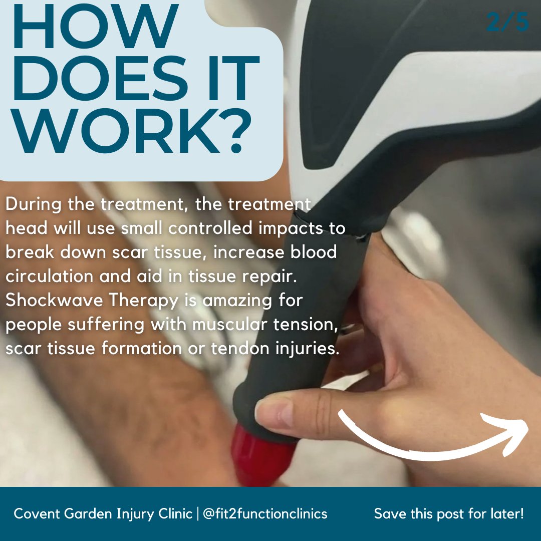 Fit_2_Function_'s tweet image. ⚡️Shockwave Therapy ⚡️

&amp;amp; before you ask, NO it doesn't send out an electrical current or shock you 🤣

Swipe through the slides to learn about one of our most effective treatments at Fit2Function 👊
⁠
#shockwavetherapy #shockwavetreatment