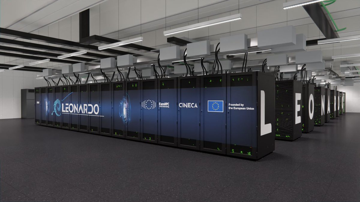 EuroHPC_JU's tweet photo. Have you already accessed a top-range #Supercomputer? 🖥️⚡🇪🇺
#LUMI and #Leonardo are among the world's best #supercomputers!🌍🏆
Apply to @EuroHPC_JU Call for Proposals for #ExtremeScale access mode!
🗓️Next cut-off date: 12/05/2023
ℹ️ https://t.co/cj2BatZ1uM https://t.co/7X0cZDpqjW