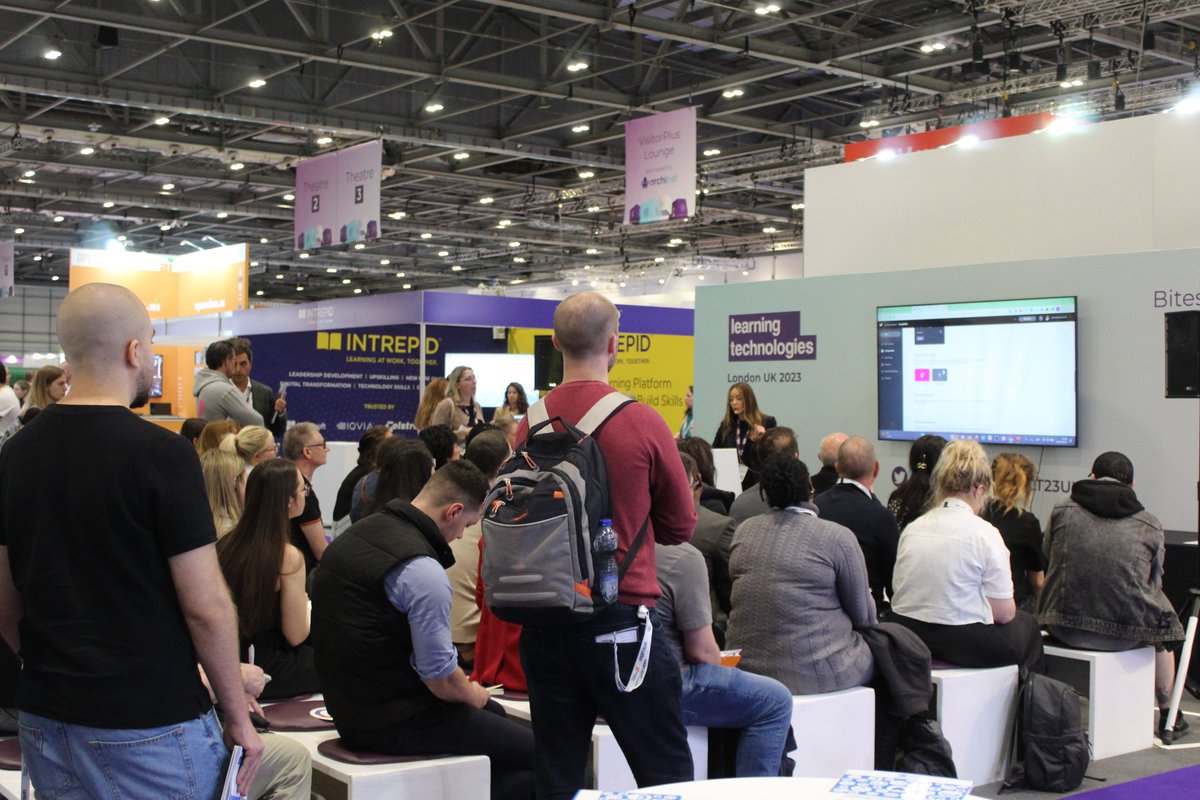 isEazy's tweet image. This crowded demo we had at @LearnTechUK by our Inside Sales Manager, Ana Apóstol!🤩The session “How to create accessible courses in 15 minutes? No skills or experience needed&quot; focused on overcoming challenges when creating #accessiblecontent. Learn more👉bit.ly/3AZdcgG