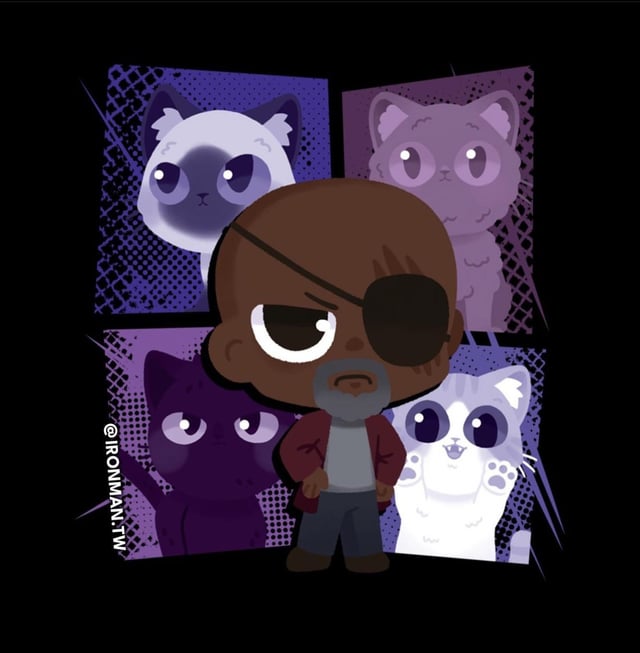 QuidVacuo on Twitter "¡Promo art de Nick Fury, Kamala Khan, Monica