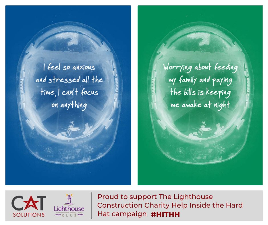 As proud supporters of @LighthouseClub_ we are also proud to support their latest campaign: Help Inside The Hard Hat 👷‍♂️ (1/3)

#ConstructionIndustry #HelpInsideTheHardHat #HITHH #MentalHealthSupport #MentalHealthMatters