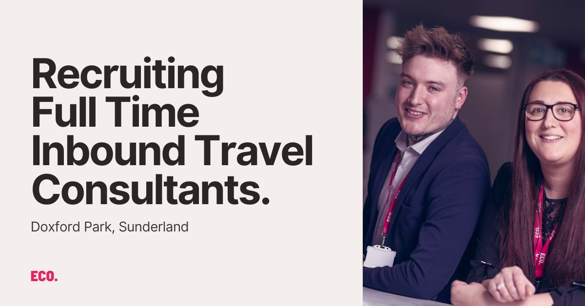 🏖️ Love Holidays? We've got the job for you!

🤝Join our team of inbound travel consultants in Sunderland working for one of the UK's leading travel providers.

➕ Find out more and apply: ow.ly/UpbO50OfOqi

#Recruiting #ContactCentreJobs #JobsNorthEast