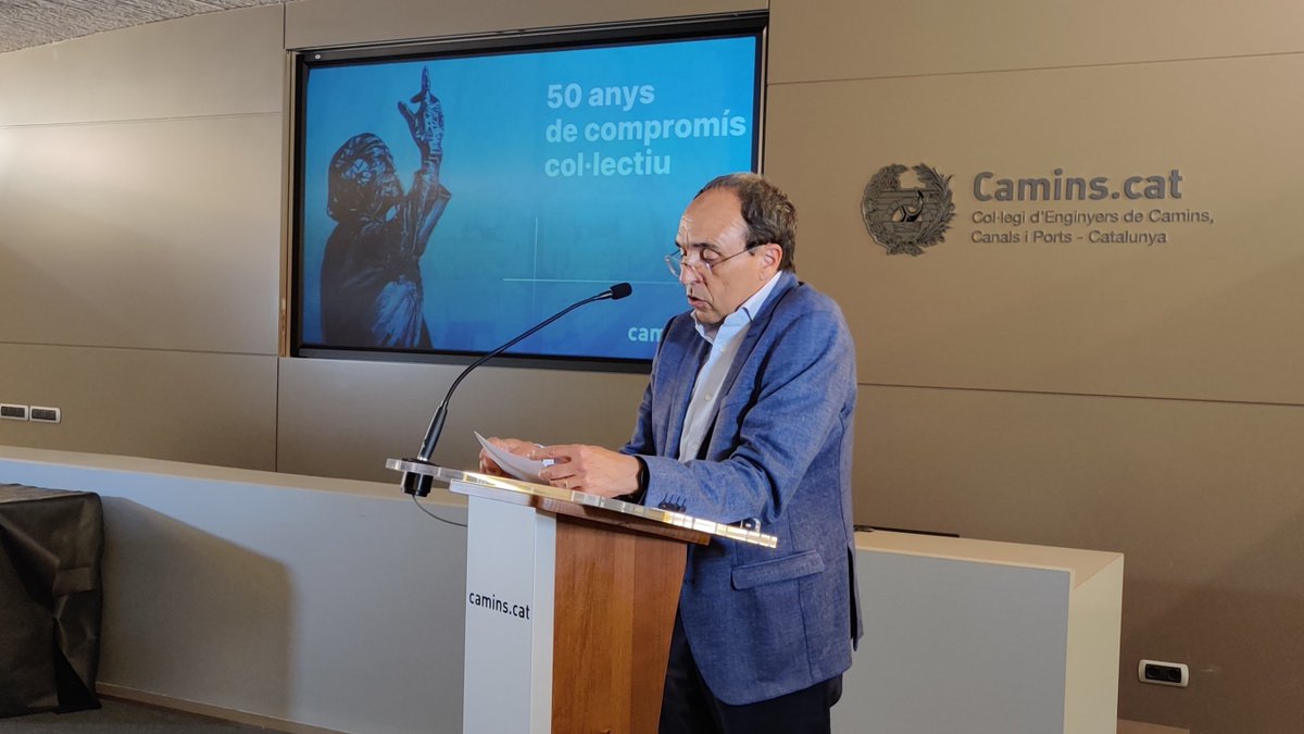 caminscat's tweet photo. Celebrem 50 anys de compromís col·lectiu! Homenatge als col·legiats que fa cinc dècades que es dediquen a l'enginyeria de Camins formant part del Col·legi. https://t.co/bWca3dCz6f