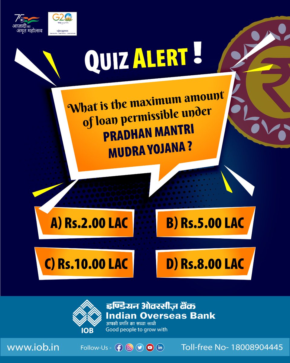 Indian Overseas Bank On Twitter Quiz Alert What Is The Maximum what-is-the-maximum-amount-of-insurance-coverage-available-after-an