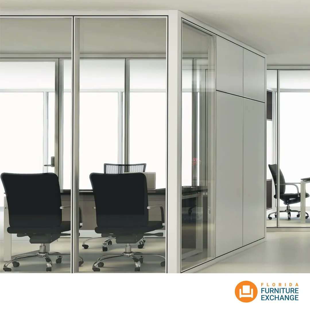 floridafurnex's tweet photo. Demountable glass and panel wall systems can change the way your office looks and feels, while giving you the private workspaces your team needs. Let us help you find the right configuration to add that touch of elegance to your brand. https://t.co/JXpJhFzJrz