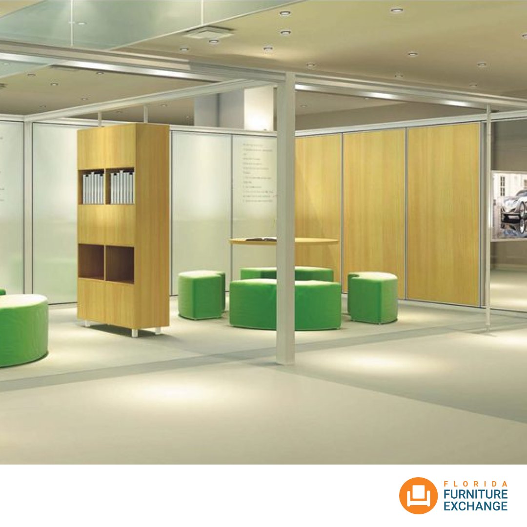 floridafurnex's tweet photo. Demountable glass and panel wall systems can change the way your office looks and feels, while giving you the private workspaces your team needs. Let us help you find the right configuration to add that touch of elegance to your brand. https://t.co/JXpJhFzJrz