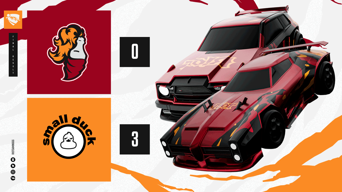 RIOTGamingGG's tweet photo. Not the results wanted or looked for tonight, but we learn, improve and move forward to the next one.

 We can and will do better🦾

GGs to the #smallduck team!

#RUNRIOT🔥l @RLEsports https://t.co/ojuy6qVU2X