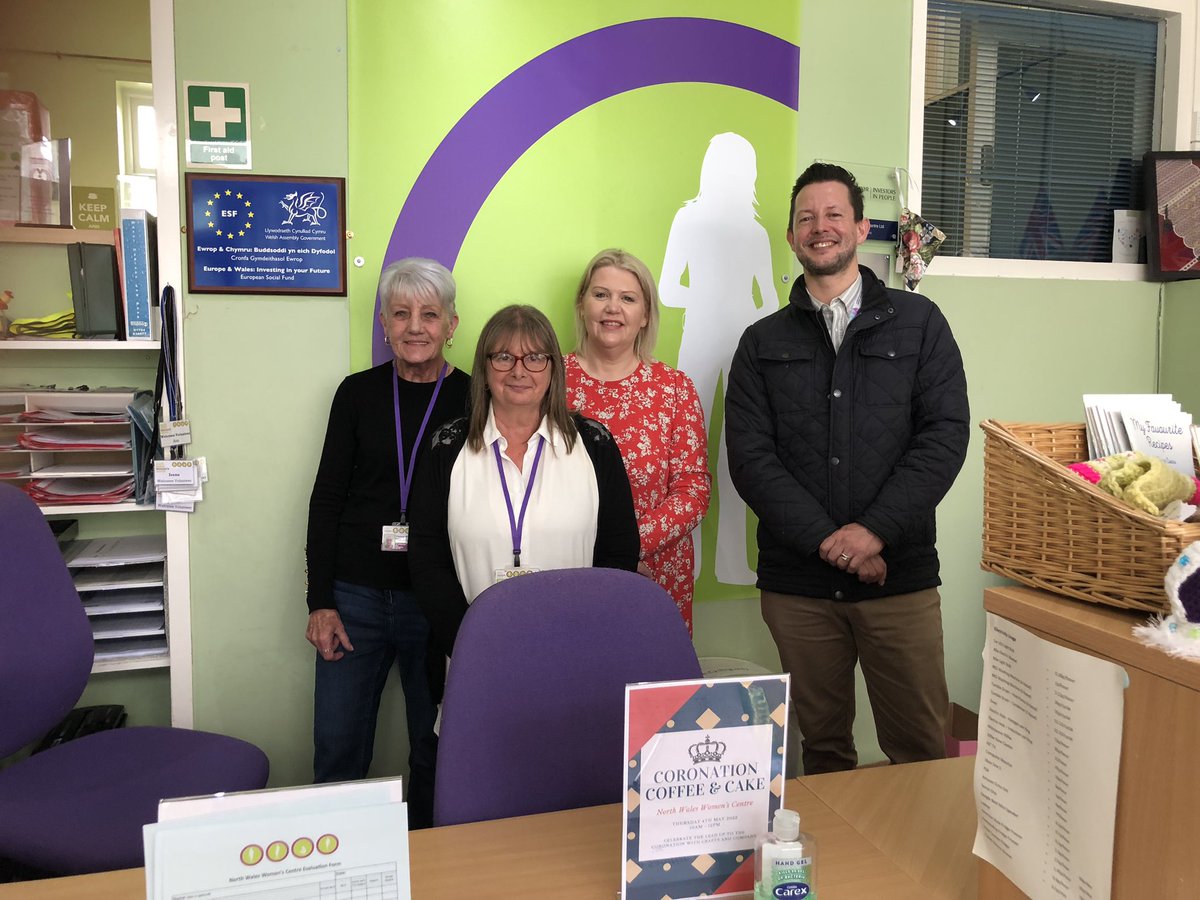 Spent the morning yesterday visiting North Wales Women’s Centre in Rhyl. It was inspiring to see such excellent work being done in a safe space for women in the community <a href="/northwaleswomen/">NWalesWomen'sCentre</a>