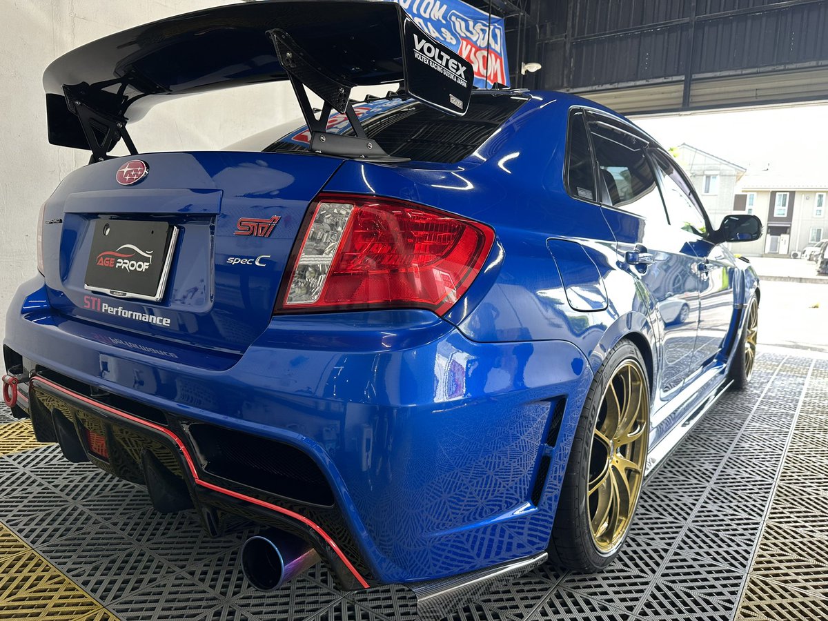 AGEproof66's tweet photo. #今日の洗車
スバル インプレッサー STi
GVB specC

セルフ洗車 
ご利用ありがとうございます😊

 #インプレッサ  #imprezza  #GVB  #GRB  #specC  #STi  #GRF  #GVF https://t.co/TTq7MxGzOS