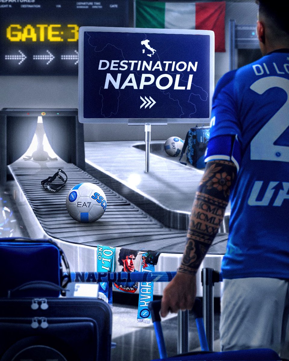 🏆 Tranquilli, ragazzi! Lo stiamo riportando a casa…

💙 #Napul3 #ForzaNapoliSempre #TuttoPerLei