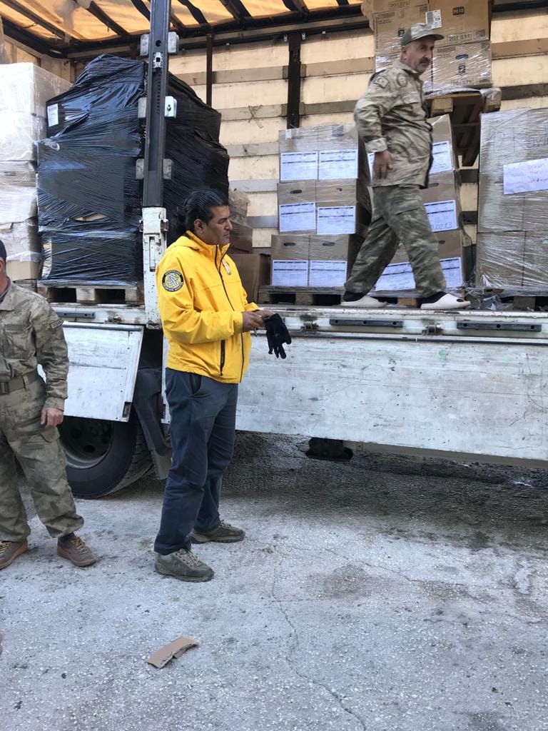 ScientologyVMUK's tweet photo. #Scientology Volunteer Ministers continue working alongside emergency services and government agencies to distribute humanitarian aid to the worst hit areas of #Turkey following the #earthquakes earlier this year. Message us if you're interested in joining the relief efforts. https://t.co/nCqpR9iOC8