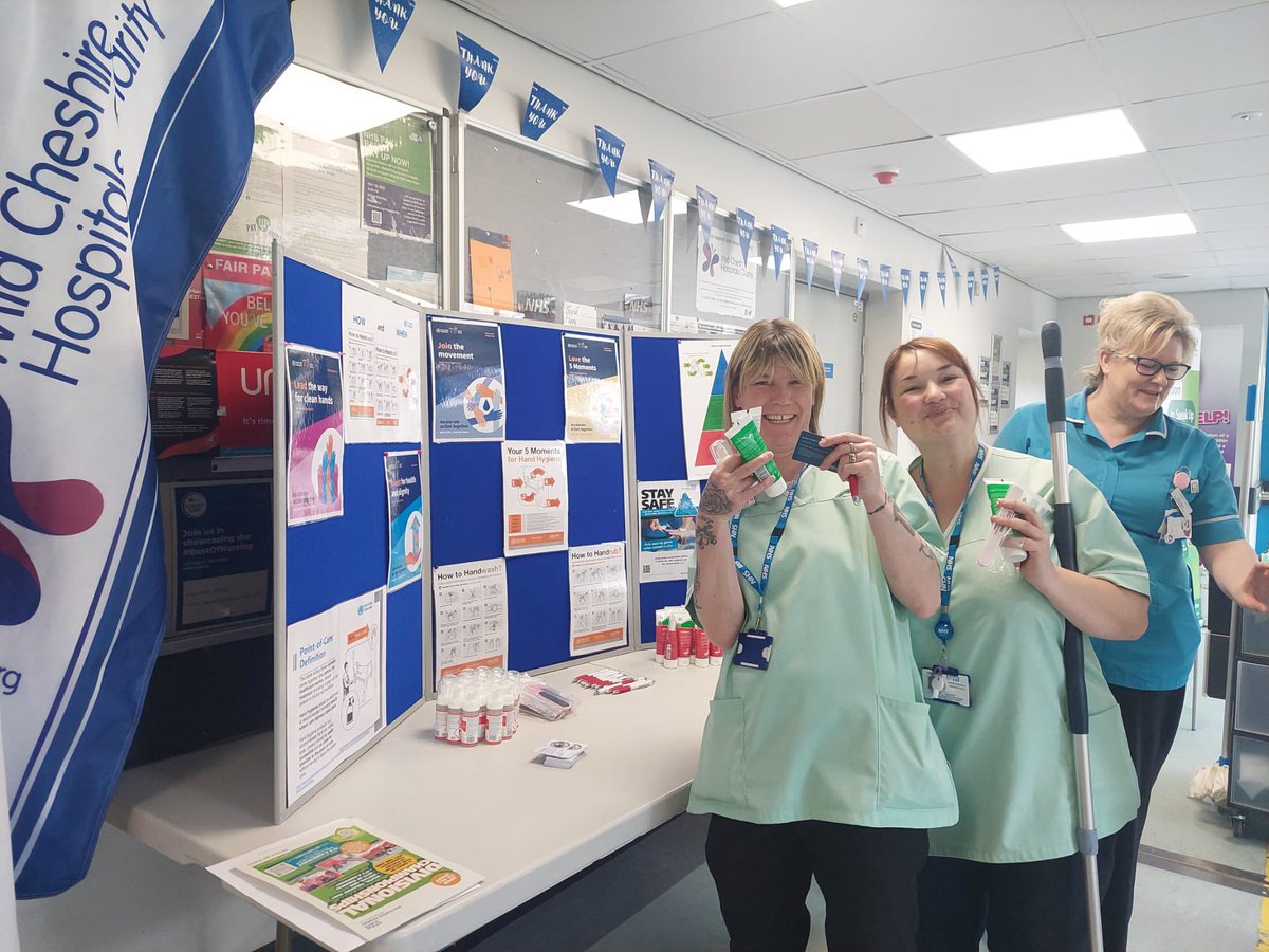 consterdiner's tweet photo. Happy Hand Hygiene Day @MidCheshireNHS https://t.co/9s6vbLoake