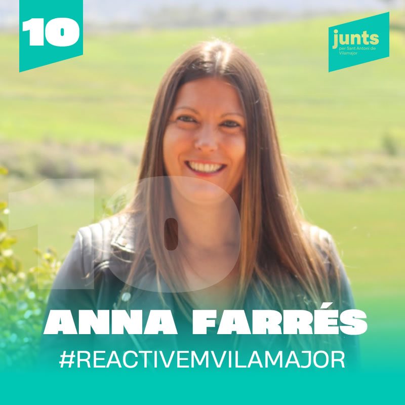 juntspersav's tweet photo. 1️⃣0️⃣🙋🏻‍♀️ L’Anna Farrés, la número deu.

ℹ "Cal treballar perquè tothom tingui una vivenda digne, perquè els nostres joves no hagin de marxar del poble. S'ha d'estar al costat de les persones i entitats per tenir un poble viu.”

@Farres_Anna 
@juntspersav 
 #reactivemvilamajor https://t.co/BvbQ5yD6it