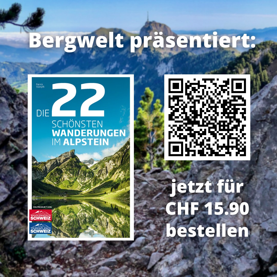 Der #Bergwelt-Blog hat in Zusammenarbeit mit dem Wandermagazin #Schweiz die 22 schönsten #Alpstein-Touren in einem neuen #Wanderbuch zusammengetragen. Erhältlich ab sofort in Buchhandlungen und über den QR-Code. 🏔🥾☀️

#Wandern #Frühling #Sommer #Berge #Ostschweiz