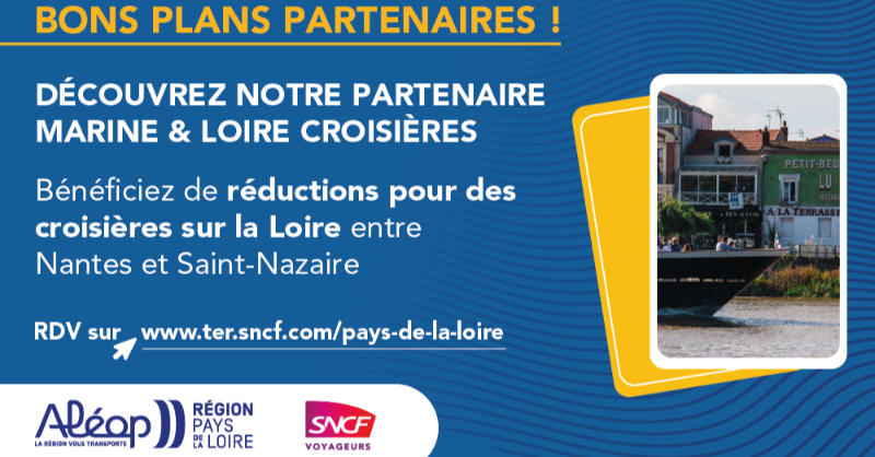 TERPays2LaLoire's tweet photo. [#OnEnProfite] ⛴️ Du 06/05 au 19/10, profitez du #BilletLive pour voyager sur l'axe #Nantes↔️#StNazaire dans le cadre de votre croisière sur l'estuaire de la Loire. Avec un #AbonnementTutti, une #CarteMezzo ou un #ForfaitMulti, bénéficiez aussi de réduc' chez @Marine_Et_Loire.