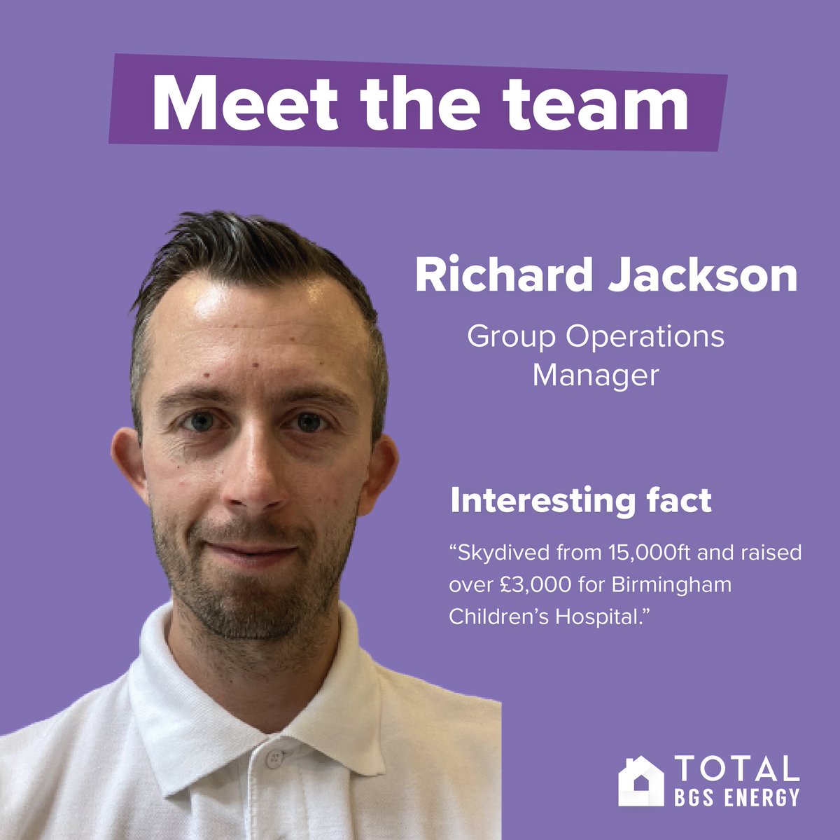 ✨ Introducing Richard Jackson, our Group Operations Manager ✨

Richard embodies the spirit of taking action and making things happen, which has a direct impact on our team's success.

#MeetTheTeam #IndustryVeteran #SalesAndOperations #EnergyBills #UkBusiness #BusinessEnergy