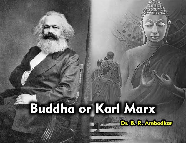 This year #BuddhaJayanti has coincided with the birth anniversary of #KarlMarx.
Ideas of both inpired the journey towards social justice and liberation.
Here's what Ambedkar said about them  Buddha or Karl Marx.
Thread...