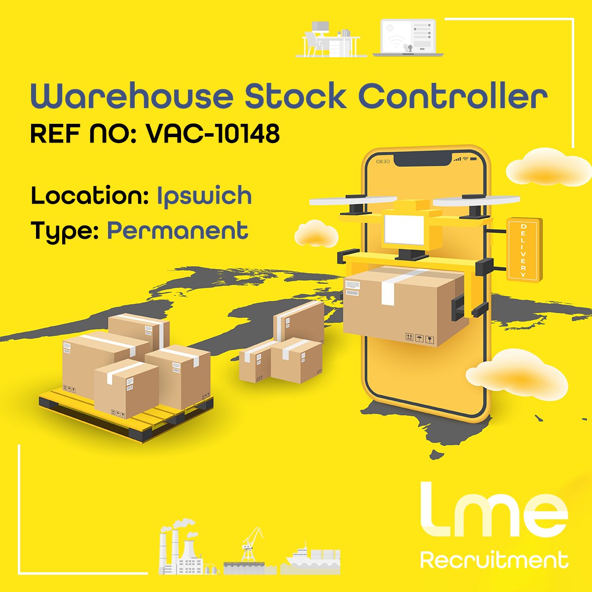 Attention job seekers! 

Our client is currently hiring a Warehouse Stock Controller to join their team in Ipswich.

If you're a detail-oriented individual with a passion for inventory management, we want to hear from you. 

lmerecruitment.co.uk/jobs/job-detai…

#IpswichJobs #lmerecruitment