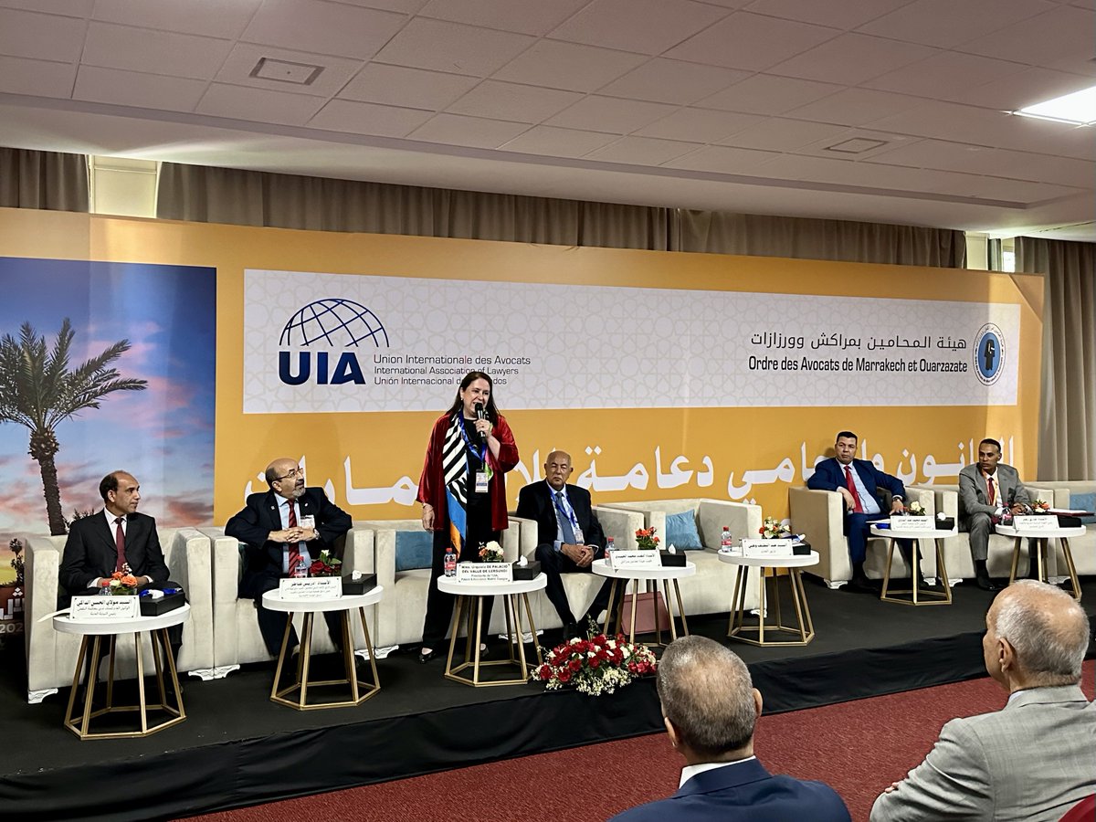 UnionIntAvocats's tweet photo. Et c’est parti avec le séminaire sur le thème « Le droit et l’avocat levier des investissement », organisé par l’UIA en collaboration avec le Barreau de Marrakech.
#UIA #UIAMarrakech #UIANetwork #UIAEvents #UIAseminars #Avocats https://t.co/LRvgCC4Gqu